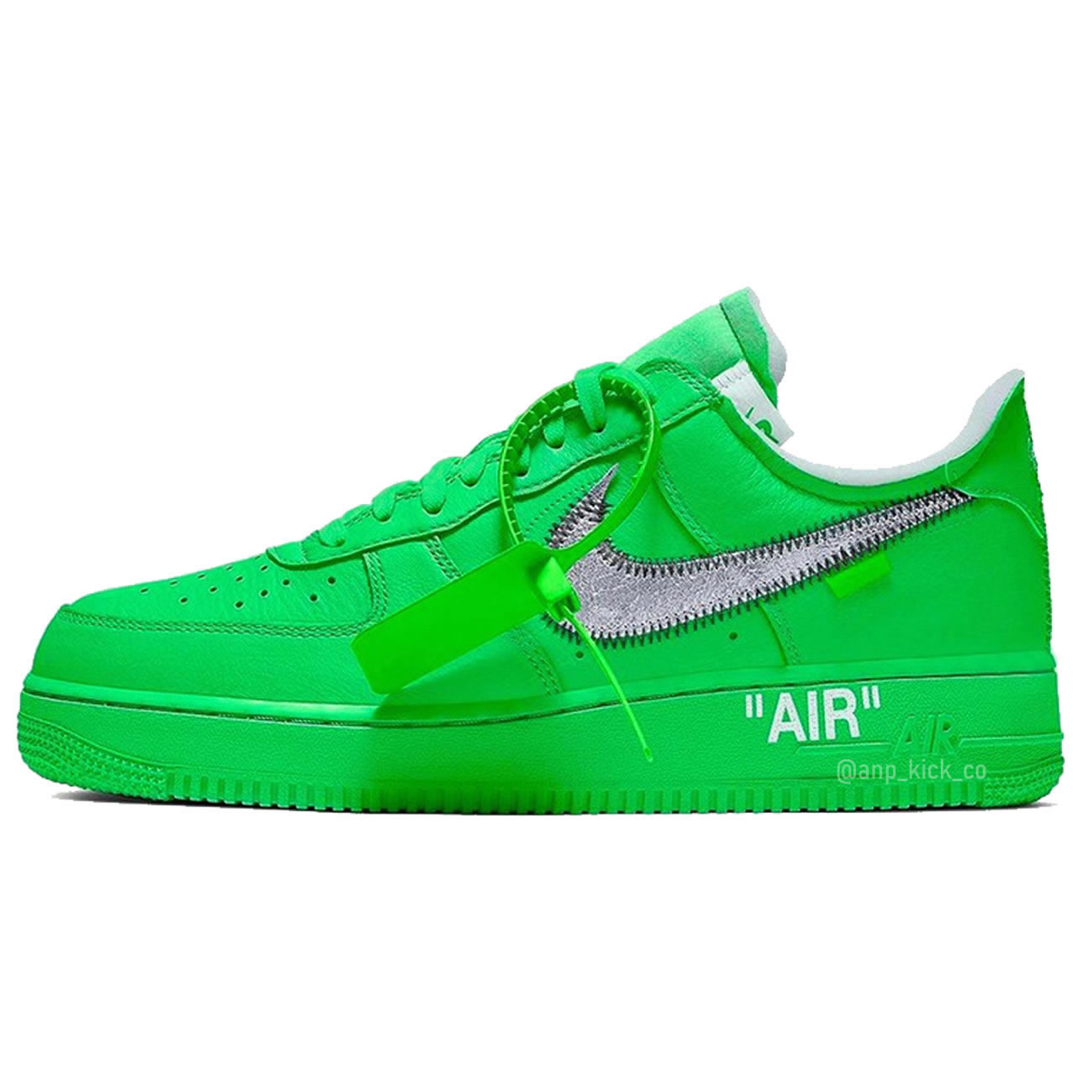 Off White Nike Air Force 1 Low Light Green (1) - newkick.app